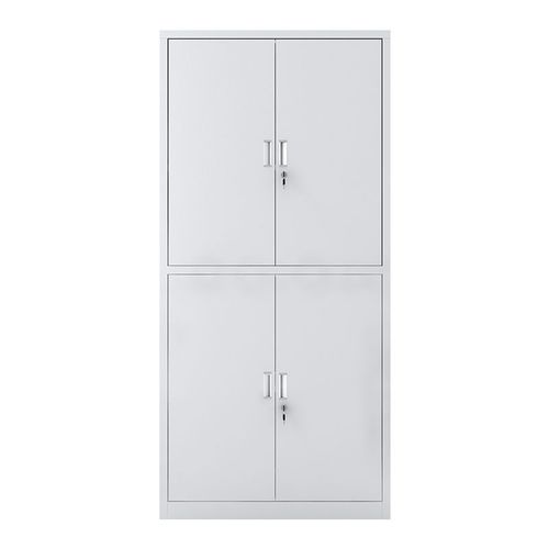 通双节文件柜钢制带锁资料柜财务凭证柜档案柜书柜储物柜铁皮柜子