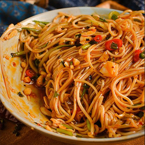 【79元任选10件】川味红油凉面非油炸四川特产香辣干拌面带调料包