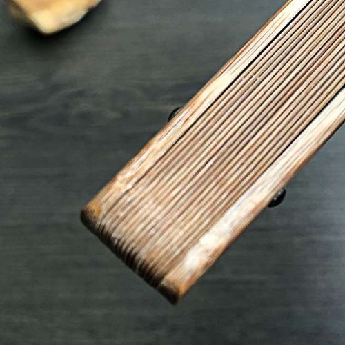 扇子折扇老凉床料玉竹95寸马牙司玉扇子媒竹老竹水磨玉竹纯手工