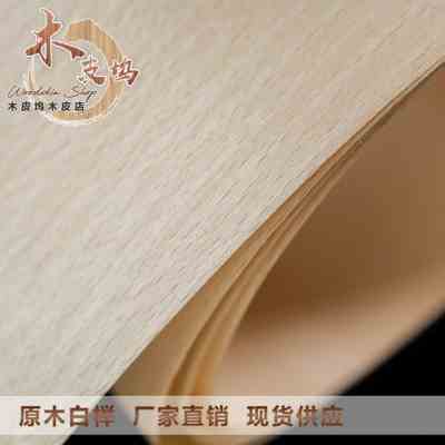 天然白榉木木皮 榉木木皮 实木榉木木皮 原木白榉木皮 实木木皮