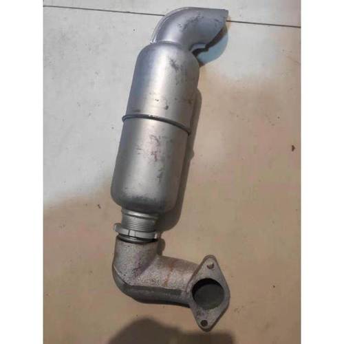 195 zs1100 1105单缸水冷柴油机排气管 加厚消声器烟冲弯管送垫