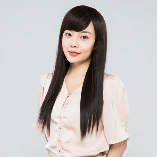 逼真女假发气质女长发时尚发可扎可绑斜刘海披肩全头套自然长直发