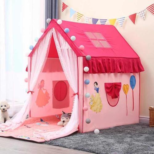 儿童帐篷游戏屋室内公主女孩宝宝玩具屋小孩家用睡觉少女心小房子