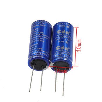 法拉电容3.8v 10/20/40/70/80/100/120/750f锂离子电容 3.