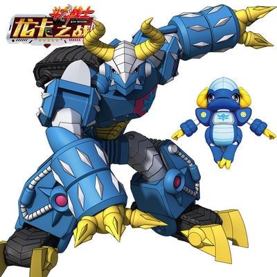 斗龙战士4升级版恐龙5斗龙号角玩具全套希比召唤发声音变身器玩具