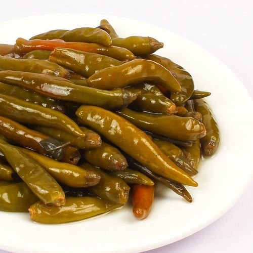 腌尖椒辣椒咸菜老坛子泡辣椒特产泡米椒盐腌制酱菜小辣椒下饭菜 酱腌