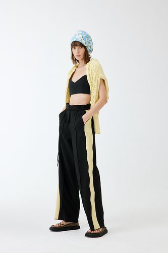 arrits&sery设计师品牌小众设计感波浪直筒裤2022年春季新款