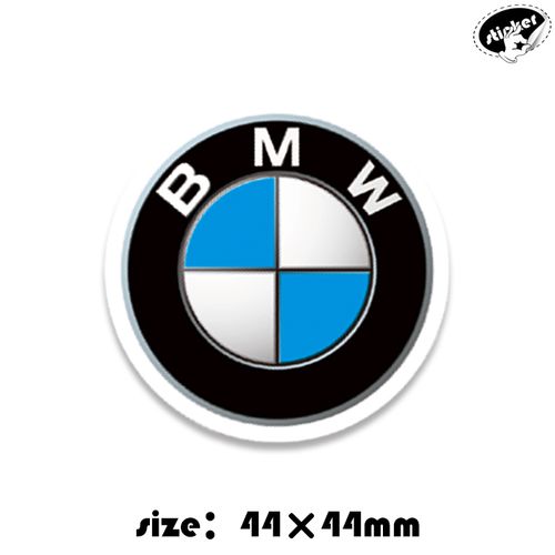 宝马logo贴纸 汽车bmw贴 机车滑板吉他单车旅行拉杆行李箱防水贴