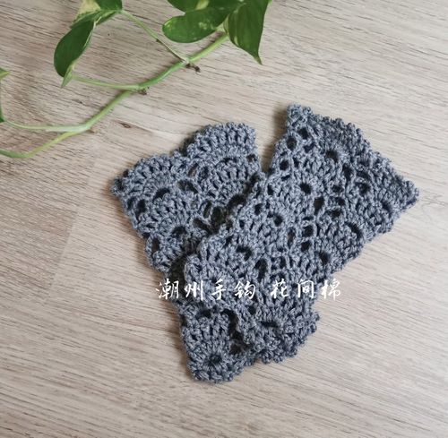 特价原创设计秋冬钩花手作钩针编织文艺复古手套手腕套半指一双