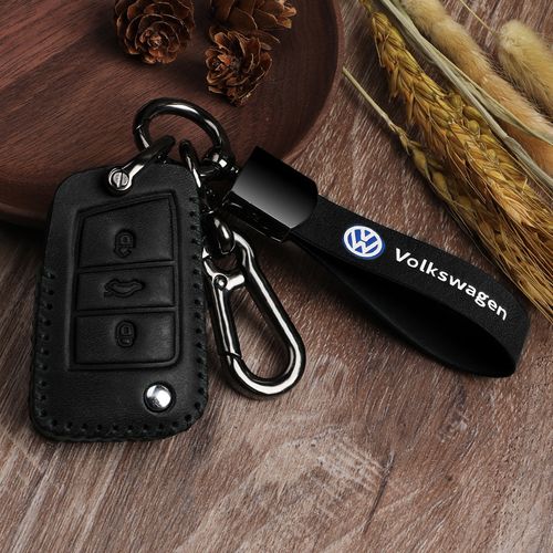 上汽大众途岳钥匙套2021款专用2020真皮汽车钥匙包21男女高档全包