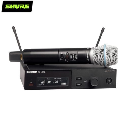 shure舒尔slxd24/beta58 beta87a数字无线话筒舞台家用会议麦克风
