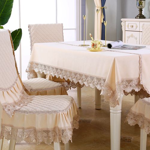 高档中式椅套椅垫套装凳子套家用简约现代餐椅套布艺餐桌椅子套罩