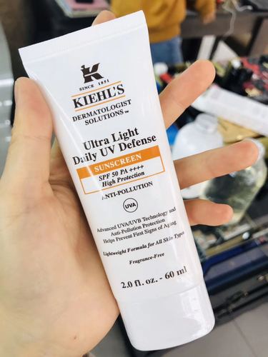 kiehl"s科颜氏防晒霜60ml清爽防晒spf50pa    防水防汗全波段防晒