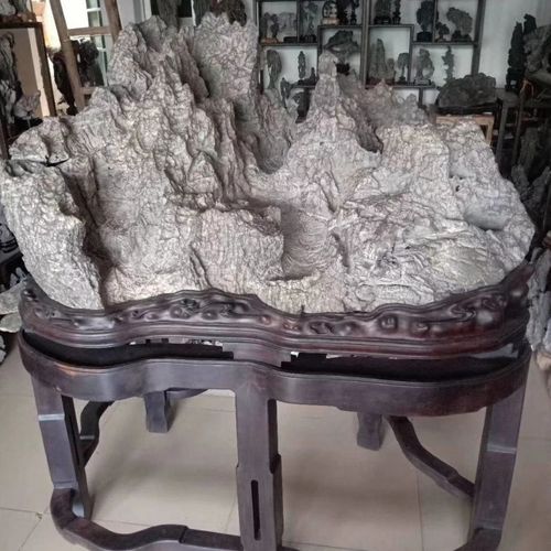 英德石精品英石天然奇石原石(园林假山英石酸洗青龙石鱼缸造景)