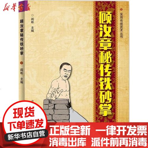 [新华书店]正版 顾汝章秘传铁砂掌阎彬北京体育大学出版社