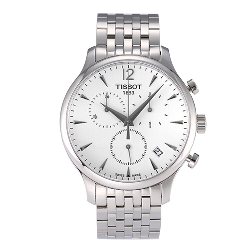 瑞士天梭手表tissot俊雅系列石英表钢带男表t063.617.11.037.00