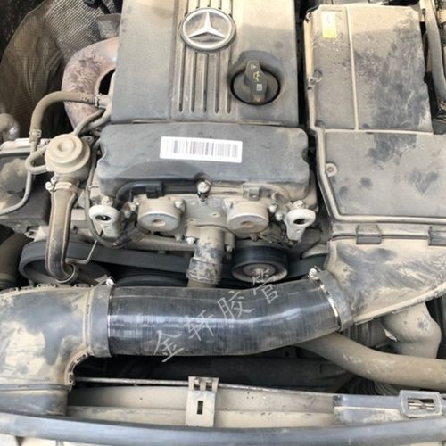 奔驰c180c200 c260 e200e260w204 212发动机进气管改装硅胶进气管