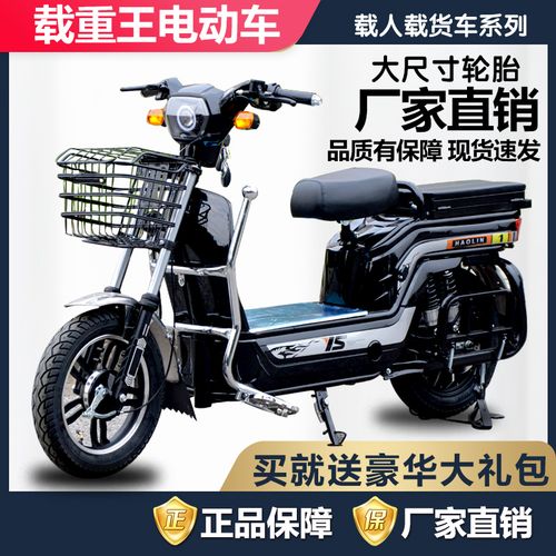 载重王电动摩托车拉货外卖载人两轮可上牌60v72v长跑王锂电电瓶车