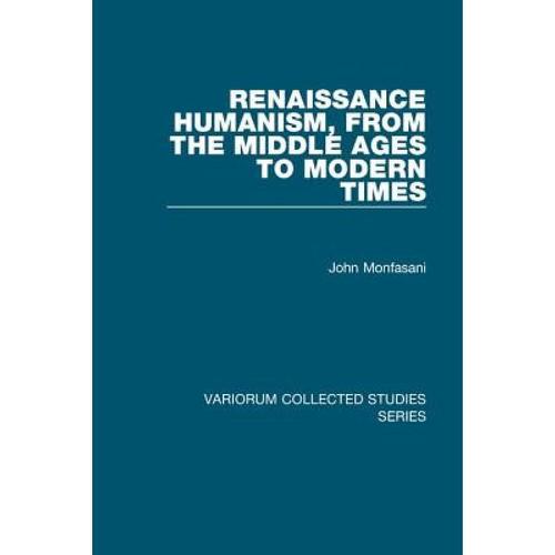 预订 renaissance humanism, from the middle ages t.