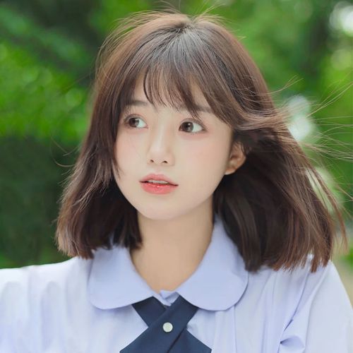 假发女短发bobo纯欲发型日系圆脸波波头自然少女减龄短直发全头套