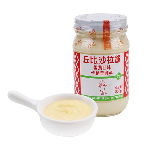 丘比沙拉酱蛋黄口味(卡路里减半)200克