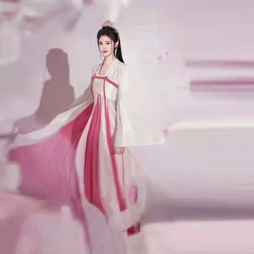 如意芳霏同款古装汉服鞠婧祎儒裙仙女贵妃服侠女明星