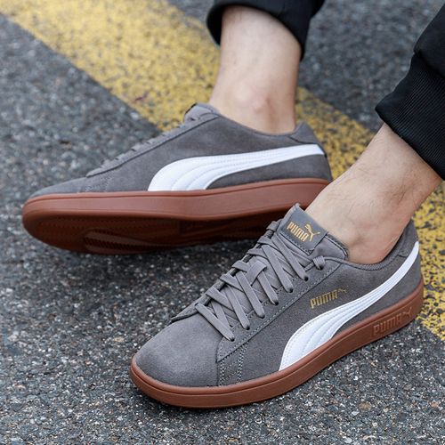 彪马官网旗舰店男鞋女鞋2021冬季新款翻毛皮运动休闲