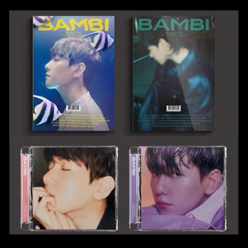 全款 exo 边伯贤 伯贤 专辑 bambi solo 3 bolo3 海报特典【6月25日发