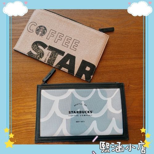 星巴克正品手包潮流好礼零钱包随身手拿美人鱼时尚收纳包