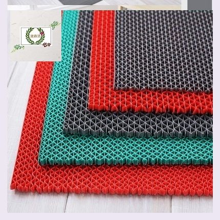 厨房户外门口门垫卫生间pvc防水塑料地毯塑胶防滑地垫入户门网格