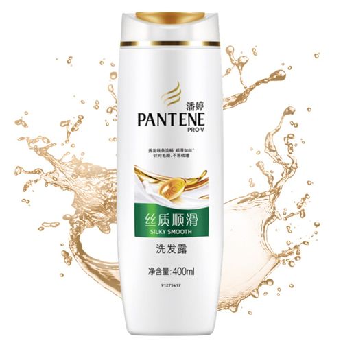 潘婷 丝质顺滑 洗发露  400ml 新老包装随机发 1盒
