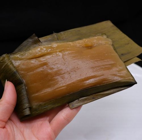 92泼水粑粑500g云南德宏特产傣族傣味美食糯米糕零食傣纯竹筒粑粑