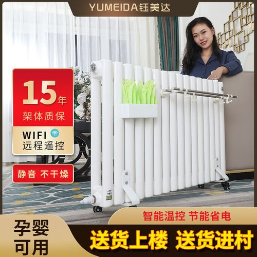 插电加水电暖气片家用钢制无辐射注水取暖器水循环电暖器全屋散热