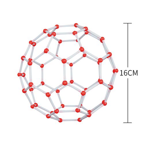 碳60晶体分子结构模型 c60足球烯分子化学教学仪器 j3120富勒烯