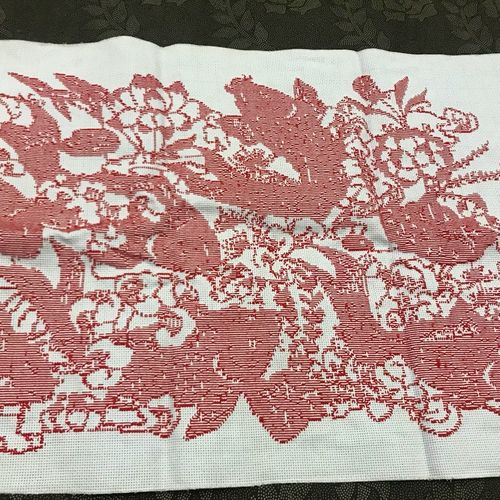 纯手工十字绣成品剪纸鱼年年有余动物鱼大幅中国风客厅包邮【5月23日