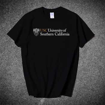 南加州大学纪念t恤短袖南加大uscuniversityofsoutherncalifornia定制