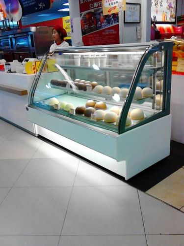 双熊蛋糕柜冷藏柜台式直角冰柜前后开门风冷食品水果保鲜柜