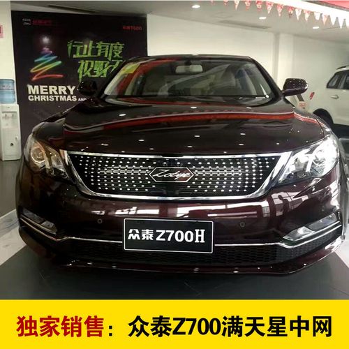 众泰z700中网改装众泰z700h中网进气格栅众泰z300/z360满天星中网