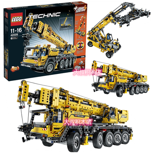 lego乐高42009机械组电动工程系列mk2大吊车起重机拼装积木