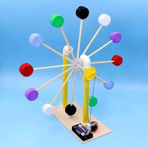摩天轮模型科技小制作小发明小学生科学作品废物利用手工作业材料
