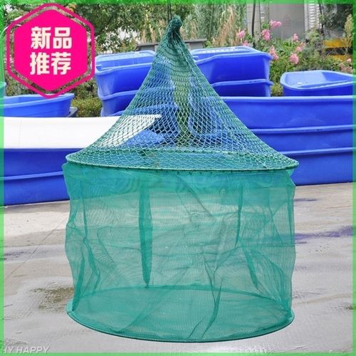 鱼网箱养鱼防逃护栏网鱼护笼子网具加厚泥鳅网笼垂钓吊笼捕鱼吊网