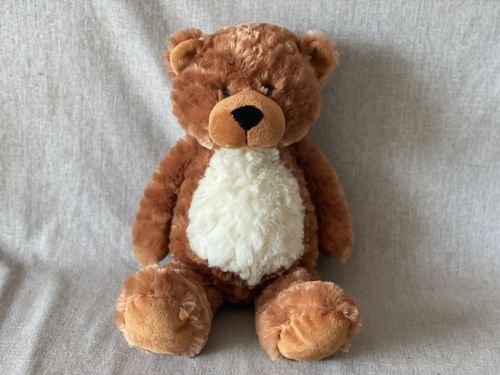 外贸出口原单老货样板42cm柔软熊公仔毛绒玩具可爱玩偶收藏礼物