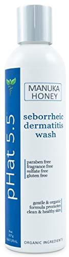 seborrheic & atopic dermatitis gentle face wash with manuka
