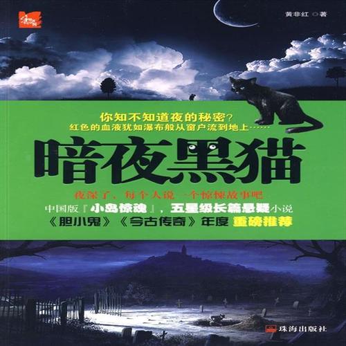 正版 暗夜黑猫 黄非红 著 9787545302356