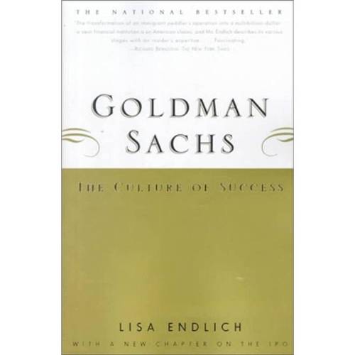 goldman sachs : the culture of success[高盛成功文化]