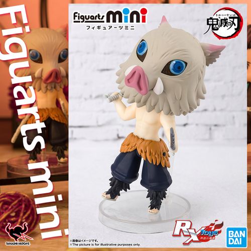 现货 万代 figuarts mini 鬼灭之刃 嘴平伊之助 可动 非gsc粘土人
