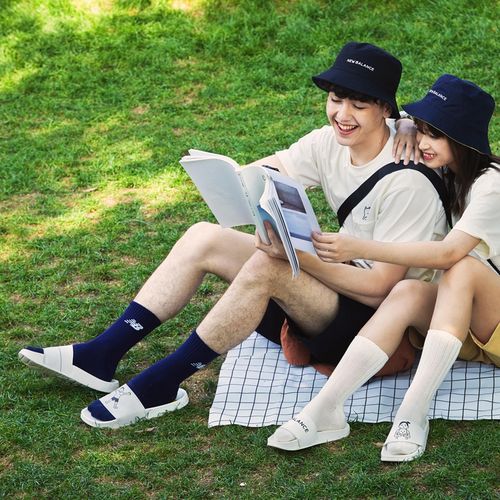 new balance情侣凉鞋官网旗舰正品nb联名noritake夏季休闲拖鞋潮