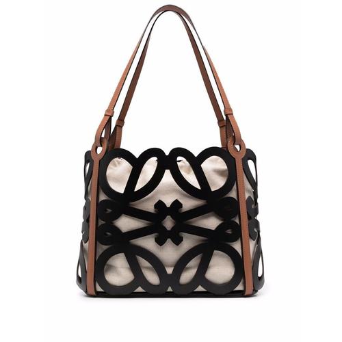 loewe paula"s ibiza女士手提包|anagram leather shopping bag