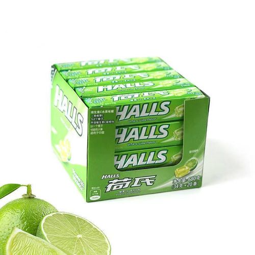 荷氏荷氏薄荷糖680g午夜风暴20条特强薄荷糖果多种口味糖果批发 青柠