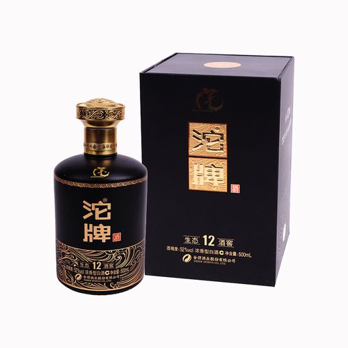 52度沱牌12酒窖500ml/盒